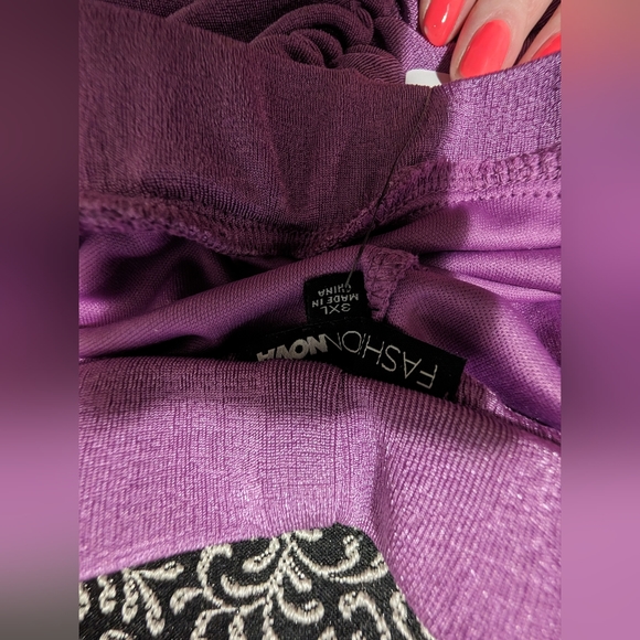 Plus size 3x 2 piece maxi skirt set - Picture 2 of 6